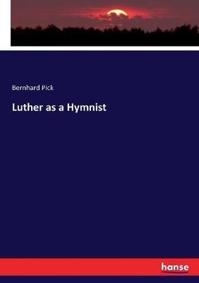 Book cover for Luther as a Hymnist