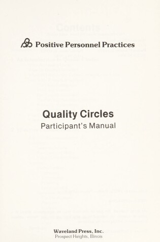 Cover of Quality Circles