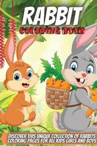 Cover of Rabbit Coloring Book