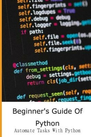 Cover of Beginner's Guide Of Python