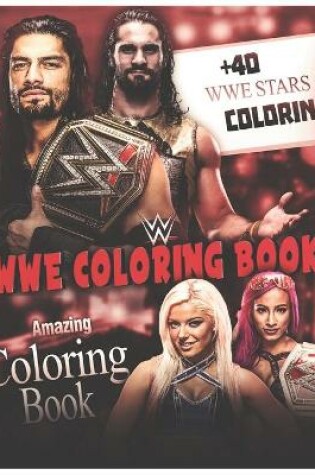 Cover of WWE Coloring Book