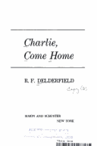 Cover of Charlie, Come Home