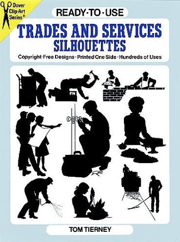 Book cover for Ready-to-Use Trades and Services Silhouettes