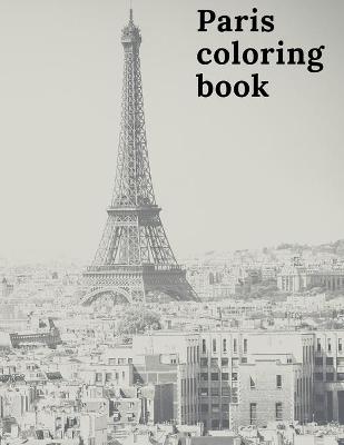 Book cover for Paris Coloring Book