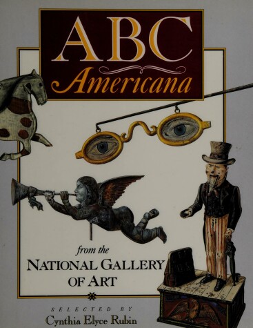 Book cover for ABC Americana from the National Gallery of Art