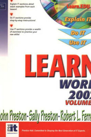 Cover of Learn Word 2002 Volume II