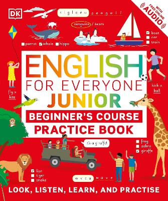 Cover of English for Everyone Junior Beginner's Practice Book