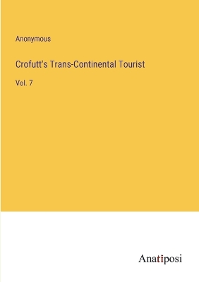 Book cover for Crofutt's Trans-Continental Tourist