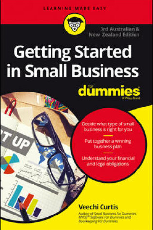 Cover of Getting Started In Small Business For Dummies – Australia and New Zealand