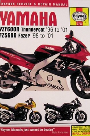 Cover of Yamaha YZF600R Thundercat and FZS600 Fazer Service and Repair Manual