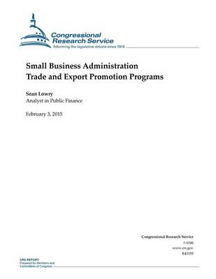 Cover of Small Business Administration Trade and Export Promotion Programs