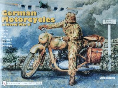 Book cover for German Motorcycles in World War II