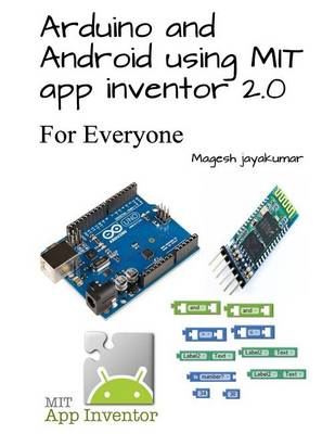 Book cover for Arduino and Android using MIT app inventor