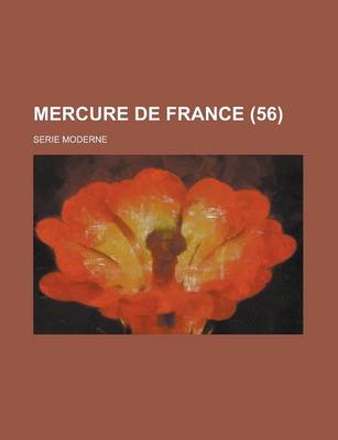 Book cover for Mercure de France; Serie Moderne (56)