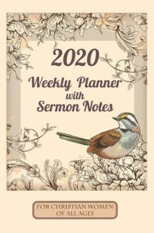 Cover of 2020 Weekly Planner With Sermon Notes