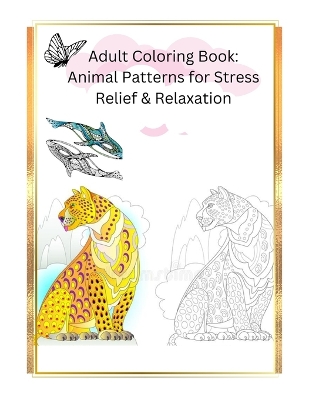 Book cover for Adult Coloring book