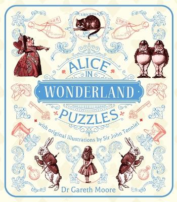 Book cover for Alice in Wonderland Puzzles