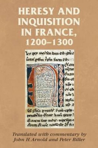 Cover of Heresy and Inquisition in France, 1200-1300