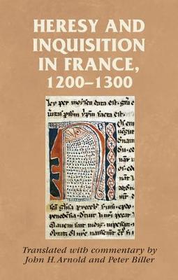 Book cover for Heresy and Inquisition in France, 1200-1300