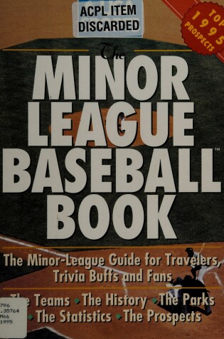 Cover of The USA Sports Minor League Baseball Book