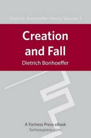 Cover of Creation and Fall Dbw Vol 3
