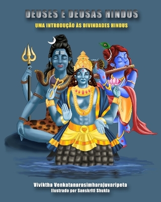 Book cover for Deuses e deusas hindus