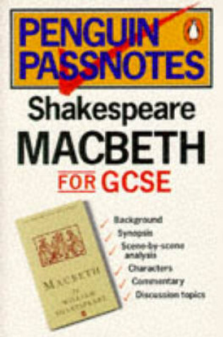 Cover of Shakespeare's "Macbeth"