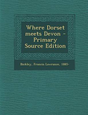 Book cover for Where Dorset Meets Devon