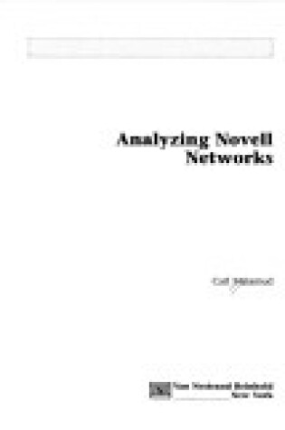 Cover of Analyzing Novell Networks