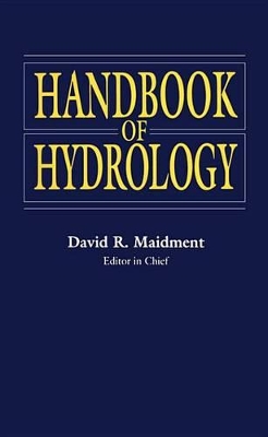 Book cover for Handbook of Hydrology