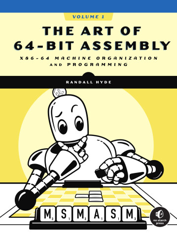 Book cover for The Art of 64-Bit Assembly, Volume 1