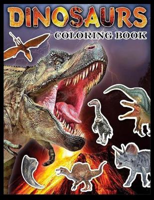 Book cover for Dinosaurs Coloring Book