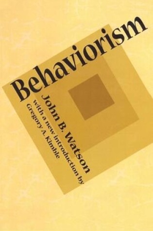 Cover of Behaviorism