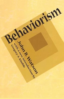 Book cover for Behaviorism