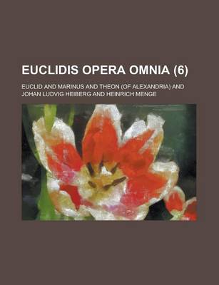 Book cover for Euclidis Opera Omnia (6 )