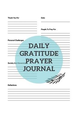 Book cover for Daily Gratitude Prayer Journal