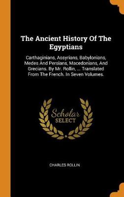 Book cover for The Ancient History of the Egyptians