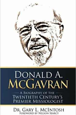 Cover of Donald A. McGavran