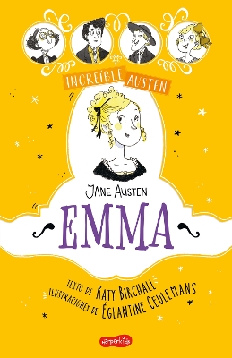 Book cover for Increible Austen. Emma