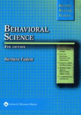 Cover of BRS Behavioral Science