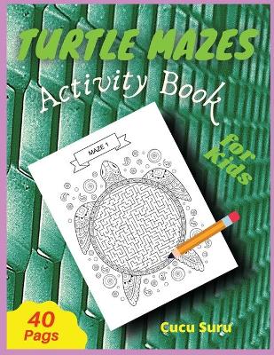 Book cover for Turtle Mazes Activity Book