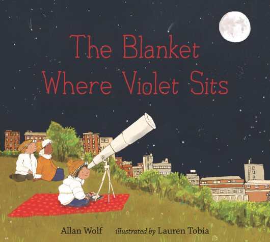Book cover for The Blanket Where Violet Sits