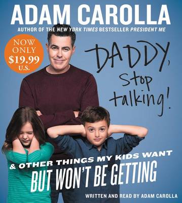 Book cover for Daddy, Stop Talking! Abridged Low Price CD