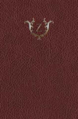 Cover of Monogram "Z" Sketchbook