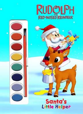 Book cover for C/Act Paint:Rudolph-Santa's Little