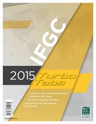 Book cover for 2015 International Fuel Gas Code Turbo Tabs for Loose Leaf