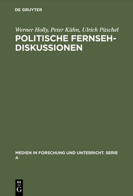 Book cover for Politische Fernsehdiskussionen