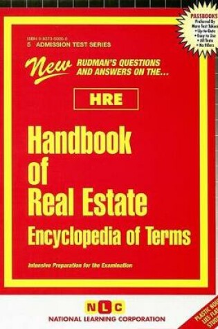 Cover of HANDBOOK OF REAL ESTATE (HRE) (ENCYCLOPEDIA OF TERMS)
