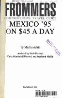 Cover of Mexico on 45 Dollars a Day