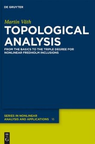 Cover of Topological Analysis